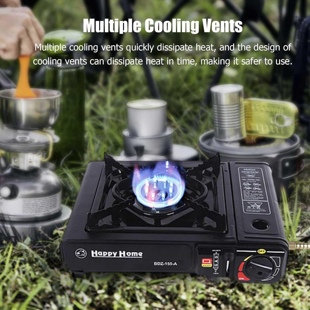 Happy Home Portable Gas Stove
